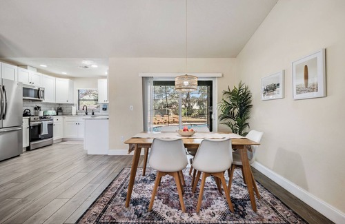 Clearwater House | NEW Coastal 3BR Oasis | Heated Pool & Spa, Fire Pit, Game Room