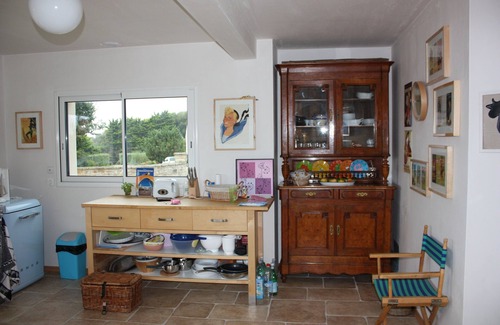 Esquibien House | New construction only a few minutes from the beach, sea view