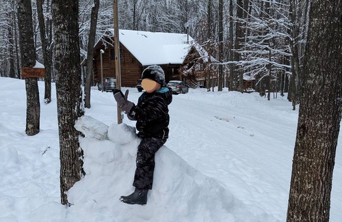 Tomahawk Cabin | NEW! Cozy & Comfortable Log Cabin RETREAT on the WI River