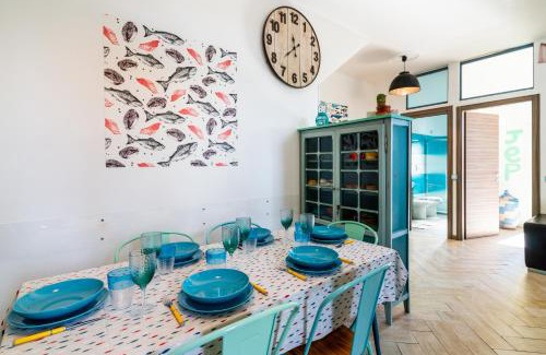 Bordighera House | New Fishermans House Seaside, Air conditioning & WI-FI