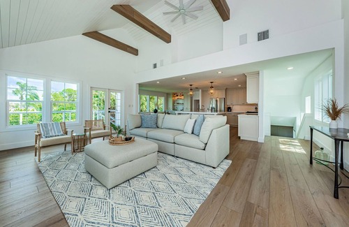 Crystal Beach House | NEW Fully renovated Gulf front home w/private resort style pool, outdoor kitchen
