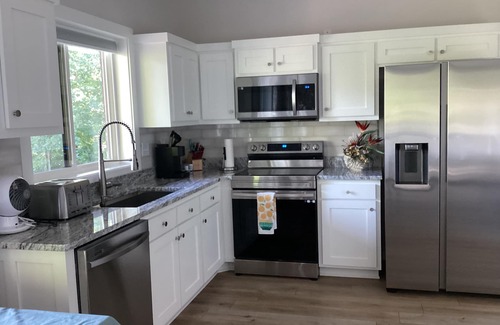 Bella Vista House | New home with lake side lower-level entry apartment, Near Buckingham Trail head