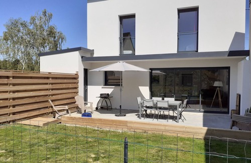 Le Tour-du-Parc Villa | New house 130m², sea view, 50m from the beach, Presqu'ile de Rhuys