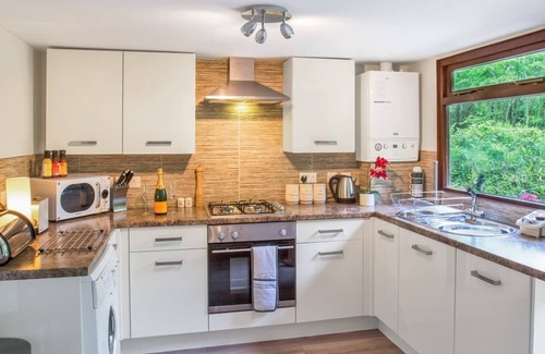 Caerwys Cottage | New in 2017. Two storey cottage with lake views.