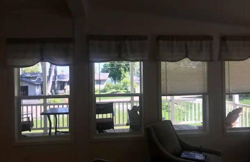 Shawano Cabin | New Lake Home with private dock access.