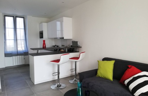 Portbail Apartment | NEW: Large ground floor apartment in front of Portbail harbor
