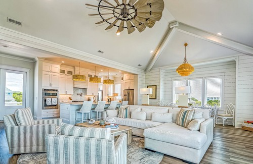 Bald Head Island House | NEW LISTING! 6 bedrooms, 2 fridges, 2 dishwashers, lots of custom amenities!