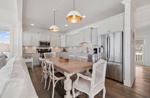 Santa Rosa Beach House | New Listing! Beach Front! Hot Tub! Panoramic Views of the Gulf! 3 Adult Bikes! Grill!