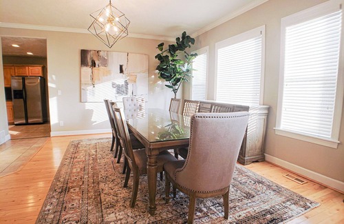 Liberty Wells House | NEW LISTING! Spacious Sugarhouse 4bd 3bth Home+Fully Fenced Yard+Gazebo+Hot Tub!