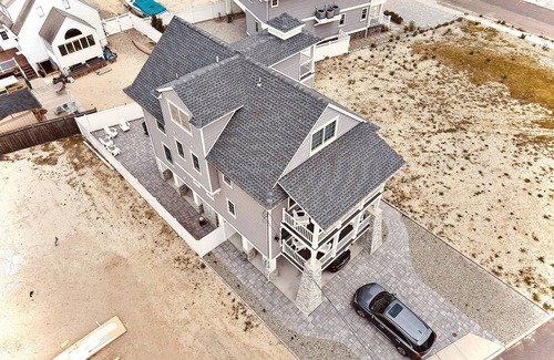 Normandy Beach House | New Mantoloking Home Steps to Private Beach