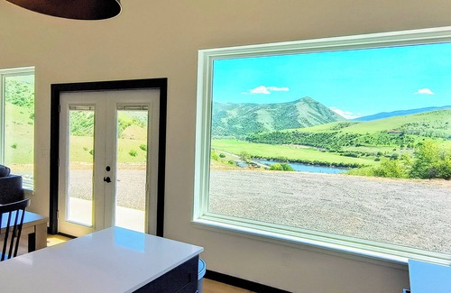 White Bird House | New, modern home in White Bird, with Salmon River views