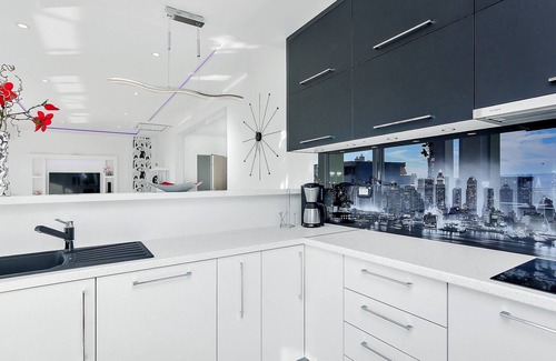 Zelenka Apartment | NEW! Modern penthouse with terrace sea view, 3 bedrooms, sleeps for 6-free WiFi