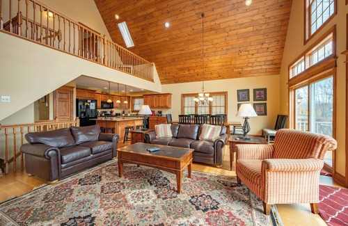 Swanton House | New: Mount LakeMore: Lake Access, Dogs Ok, Hot Tub, Fireplaces!