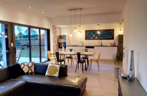 Plouneour-Brignogan-Plages House | New New House 80 meters from the sea, first rental season.