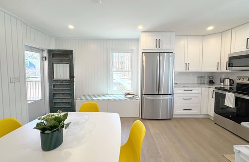 Provincetown Condo | NEW! Ptown Pearl–Rare Gem w/Porch + Deck, Parking + Prime Local, 2BR/AC/Grill