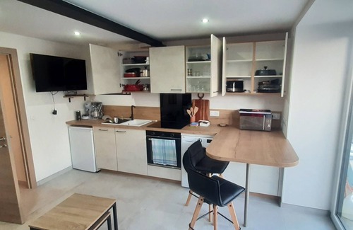 Doussard Apartment | New single-storey apartment 25 m² 50 m from Annecy lakefront