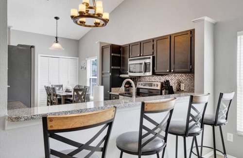 Lake Mary House | New! Sunroom Sanctuary | Hot Tub | Air Hockey