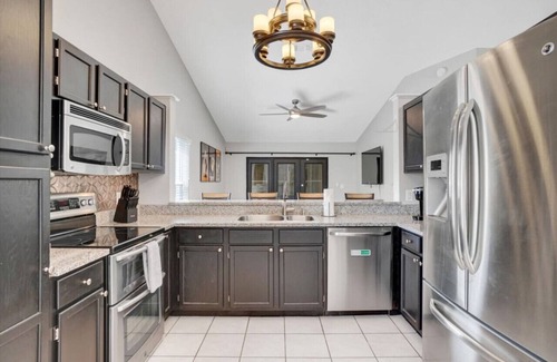 Lake Mary House | New! Sunroom Sanctuary | Hot Tub | Air Hockey
