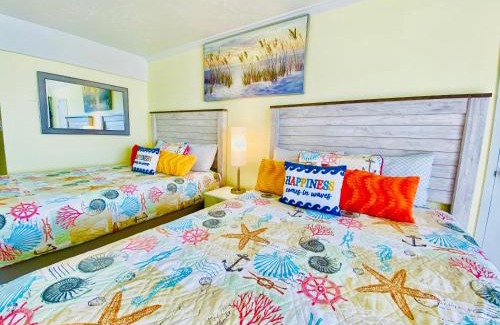 Myrtle Beach Apartment | New ! Unique Renovated Oceanfront Condo at Ocean Reef Resort-Free parking - Amazing pools