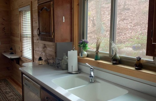 Cleveland Cabin | Newly added king bed, washer & dryer & updated bath! License # 002982