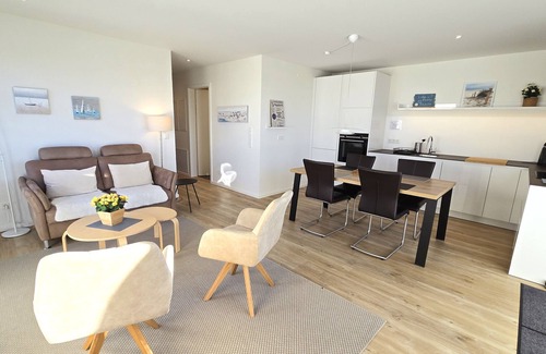 Kalifornien Apartment | Newly built vacation apartment "Sandy Beach" with sea view in 1st row on the Baltic Sea