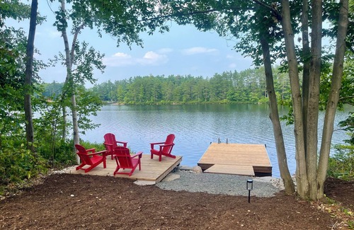 MacTier House | Newly constructed beautiful modern 4 bedroom, 3.5 bathroom lakehouse in Mactier