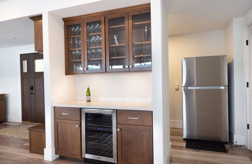 Cameron House | Newly Constructed Luxury Home On 150' Natural Beach With Dock And Hot Tub!