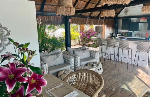 Isla Mujeres House | Newly Remodeled 2 bedroom ocean view house, indoor/outdoor living & private pool