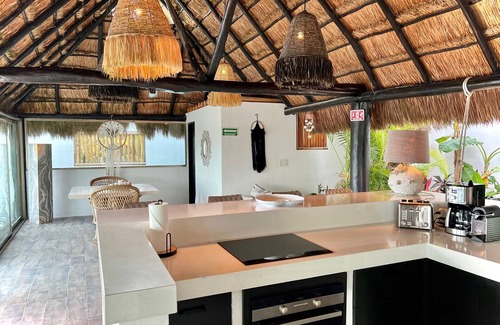 Isla Mujeres House | Newly Remodeled 2 bedroom ocean view house, indoor/outdoor living & private pool