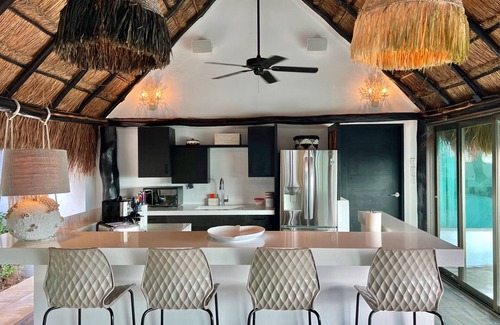 Isla Mujeres House | Newly Remodeled 2 bedroom ocean view house, indoor/outdoor living & private pool