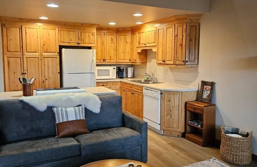 Overlook Park Condo | Newly Remodeled Condo on Golf Course, A/C, Pet Friendly, SHARC passes, Bikes.