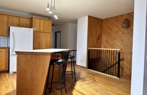 Pabos House | Newly Renovated Beach Home Steps Away from the Sea with 3 Bedrooms, queen beds.