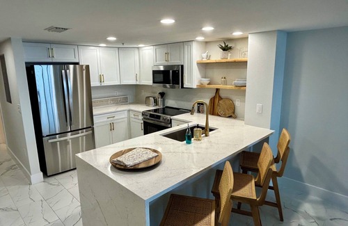 Ponce Inlet Condo | Newly, renovated, modern, OCEANFRONT 2 bedroom, 2 bathroom with 25 ft balcony