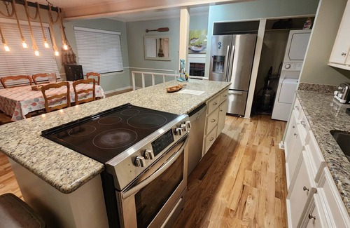 Matagorda House | Newly Renovated Riverfront Escape with Stunning Oak Floors & Prime Fishing!