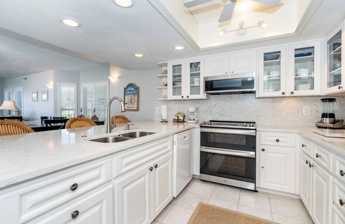 Palm Island Villa | Newly Renovated! Very Nice 2 Bedroom Villa with a Gulf view, B2611A