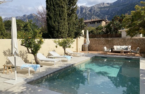 Soller House | Newly Restored Period townhouse with Garden, Pool & Spectacular views