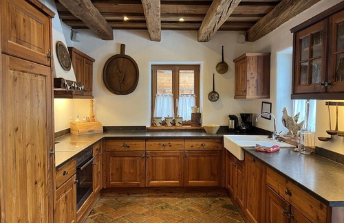 Sankt Michael im Lungau House | Nice apartment in villa for 6 guests with WIFI, TV, terrace, pets allowed and panoramic view