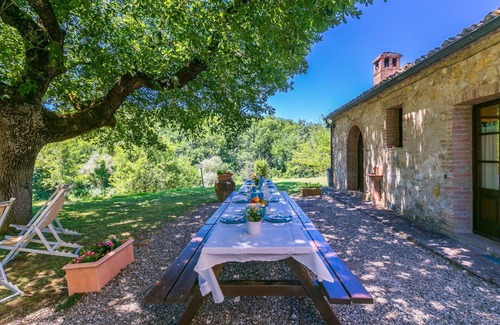 Collalto House | Nice apartment in villa for 12 guests with WIFI, A/C, private pool, TV, patio and panoramic view