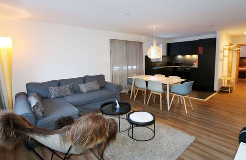Saas-Fee Apartment | Nice apartment for 4 people with WIFI, TV and balcony