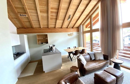 Saas-Fee Apartment | Nice apartment for 4 guests with WIFI and balcony