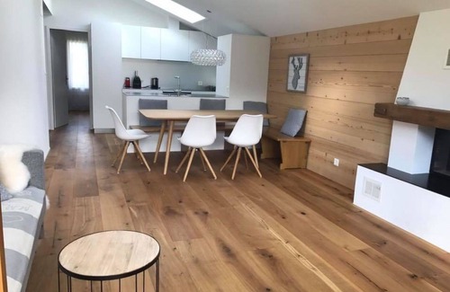 Lenk Apartment | Nice apartment for 5 guests with WIFI, balcony and parking