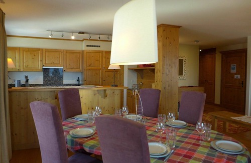 Villars-sur-Ollon Apartment | Nice apartment for 8 people with WIFI, TV and balcony