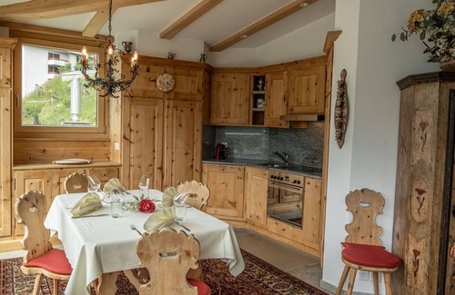 St. Moritz Apartment | Nice apartment for 4 people with WIFI, TV, terrace and parking