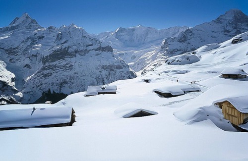 Grindelwald Apartment | Nice apartment for 2 people with TV, patio and parking
