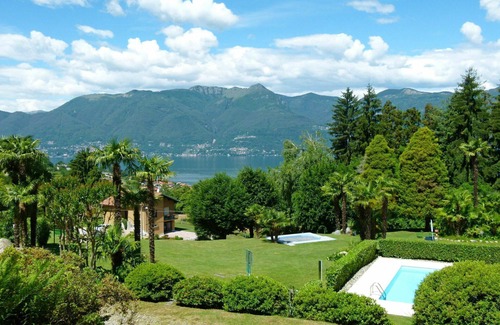 Brezzo di Bedero Apartment | Nice apartment for 4 guests with pool, WIFI, TV, patio, pets allowed and parking