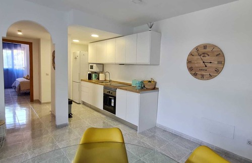 Sa Coma Apartment | Nice apartment in Sa Coma with garden, pool near the beach