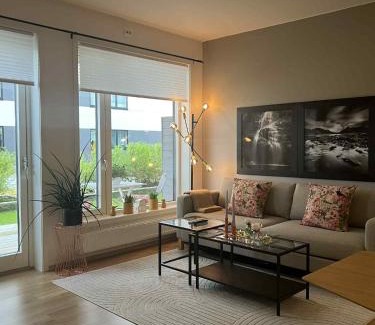 Trondheim Apartment | Nice apartment with a double bed and sofa bed FREE PARKING