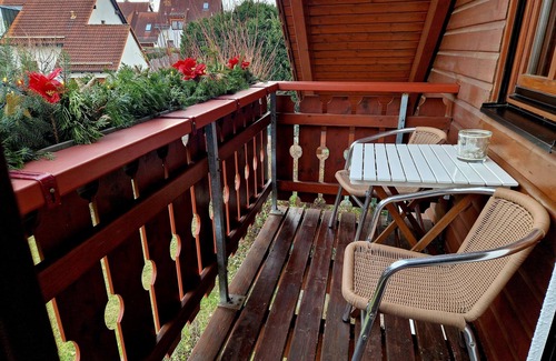 Pesterwitz Apartment | Nice apartment with balcony and view of Dresden