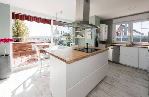 Majadahonda Condo | Nice duplex penthouse in the center of Majadahonda overlooking the Madrid skyline.