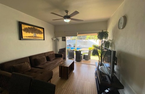 Manzanillo Apartment | Nice first floor apartment, air conditioning, access to pool and 10 min from the beach.